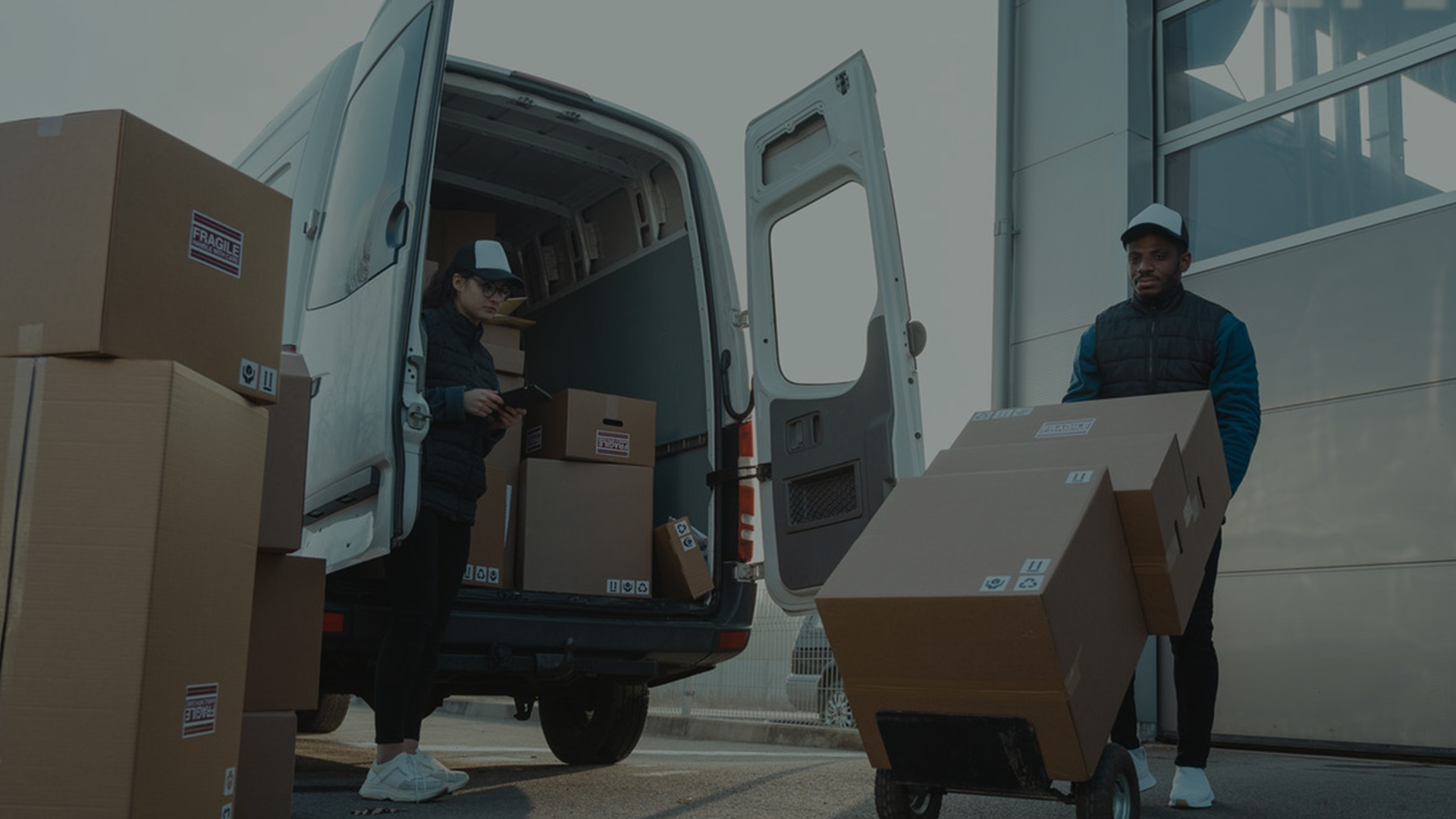 Software paket dan logistik untuk Perusahaan Transportasi