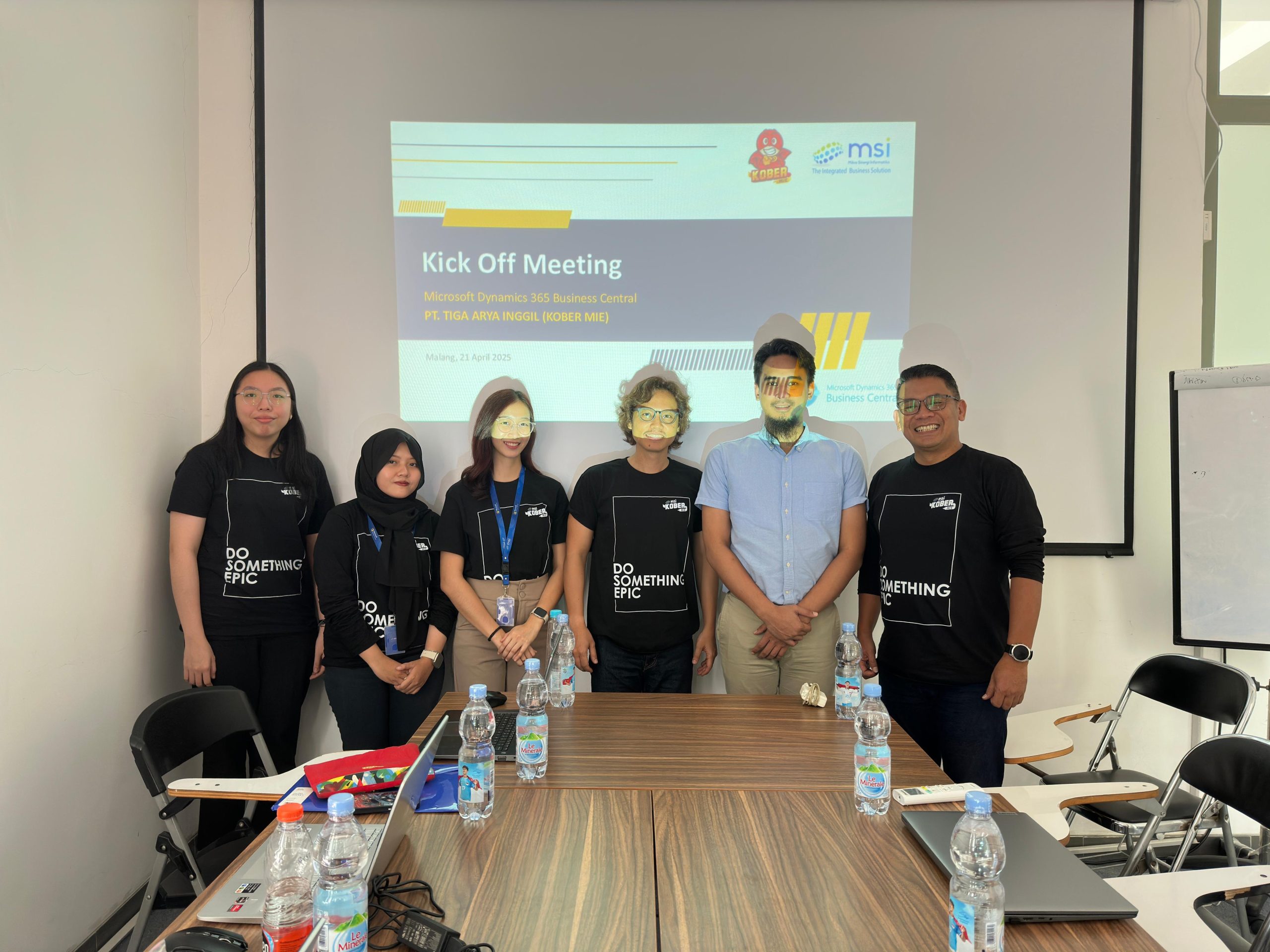 Kick Off Meeting Implementasi Dynamics 365 Business Central di Mie Kober